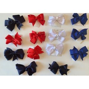 Assorted Colors of Hair Bows (NWOT)